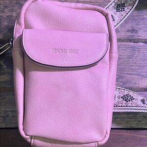 NWOT Imperial Horse Peach Crossbody Bag